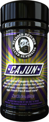 Bearded Butcher Cajun-6OZ Seasoning, Cajun Blend, 6 oz